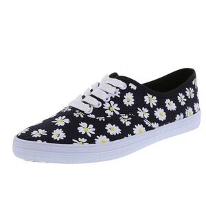 CITY SNEAKS Women 11 Daisy‎ Black Sneakers Casual Girlhoodcore Streetwear